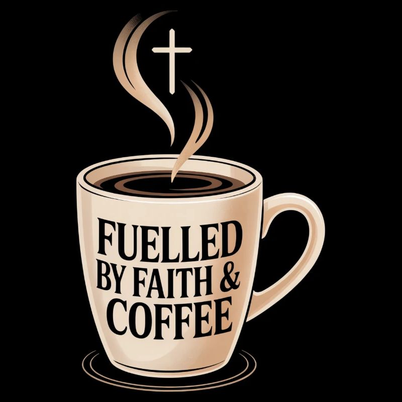 Alimenté par la foi et le café Glaube und Kaffee