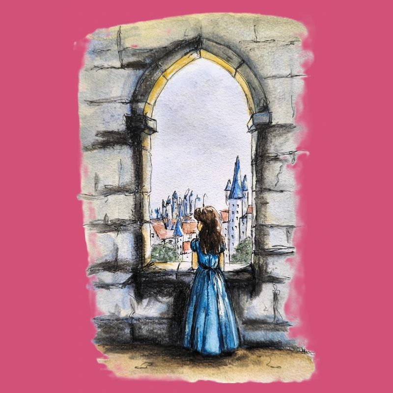 Fairytale Castle Window Dream