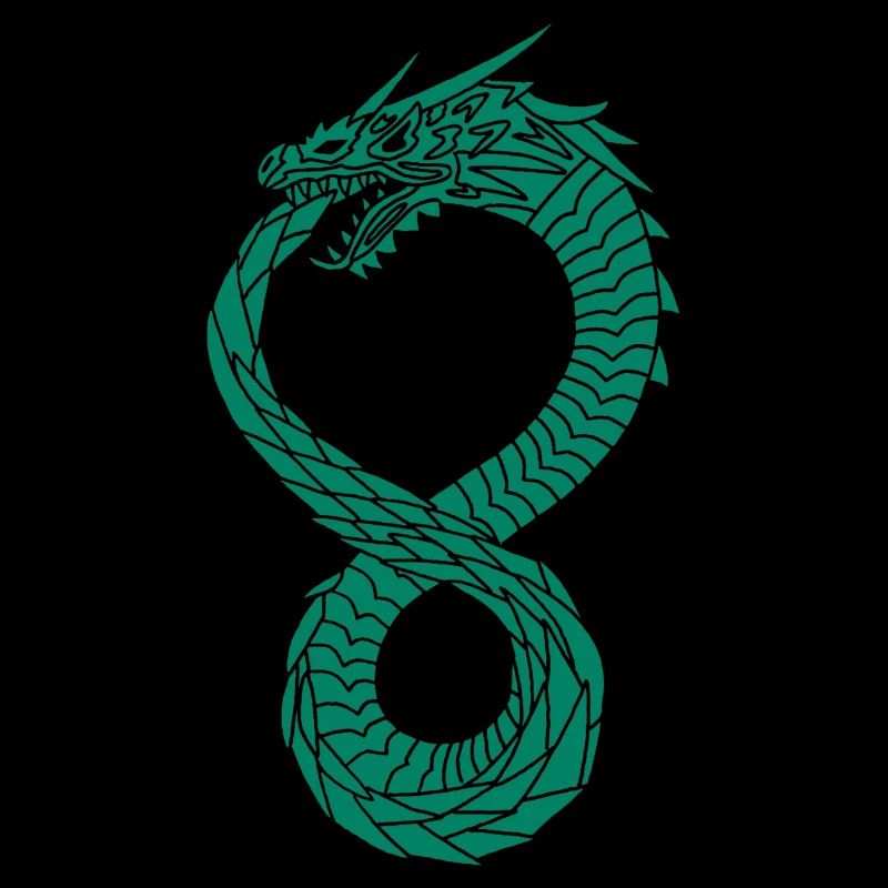 Dragon infini vert