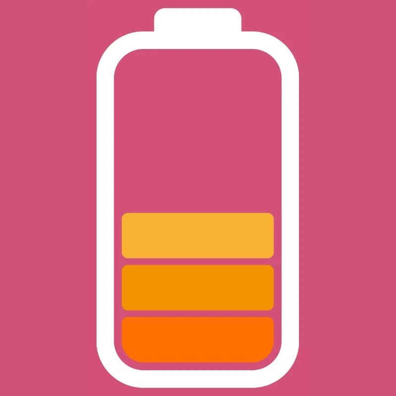 HALF BATTERY - White