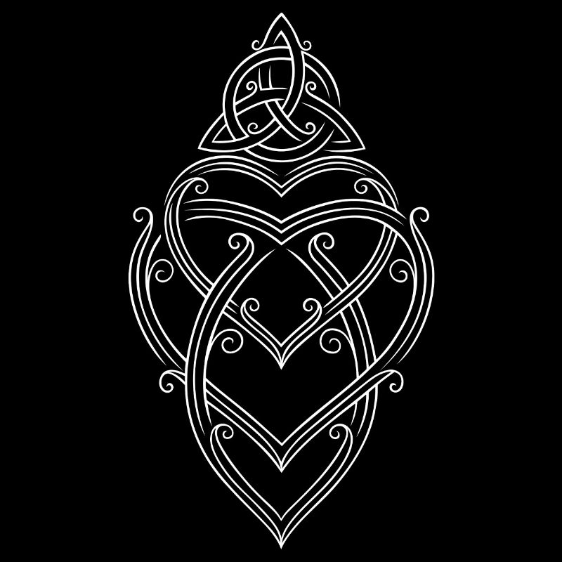 Nœud de noix Trinity Symbol Triqueta Triquetra