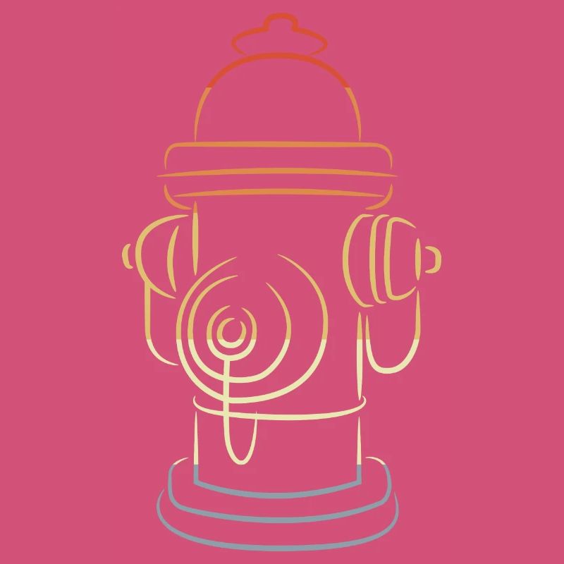 Retro Fire Hydrant