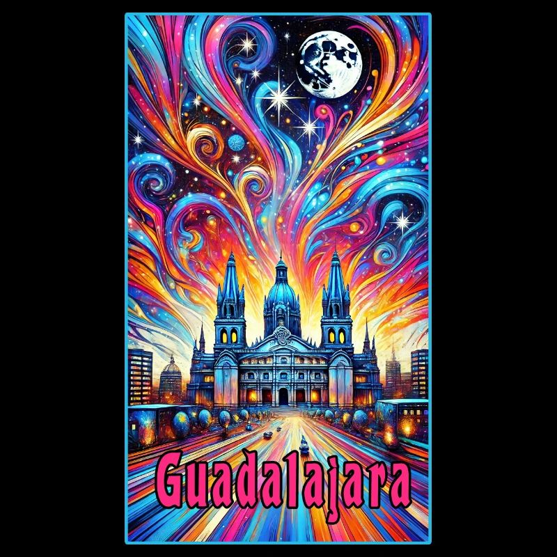 Guadalajara Mexiko Farbenfrohes Design