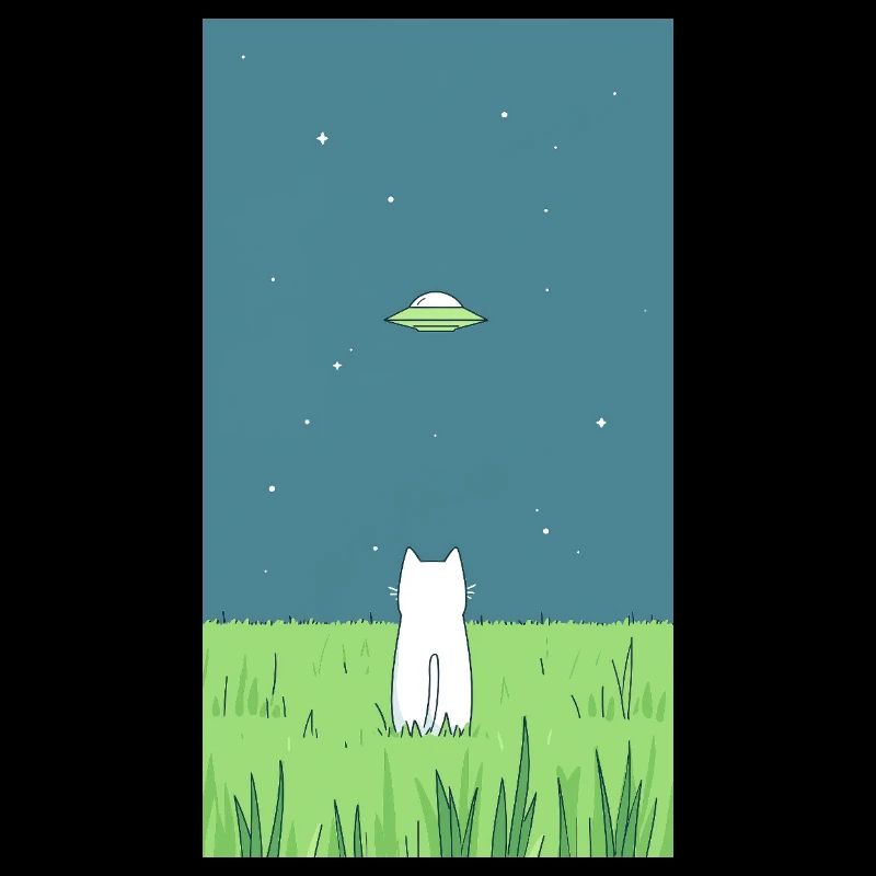 Chat et OVNI