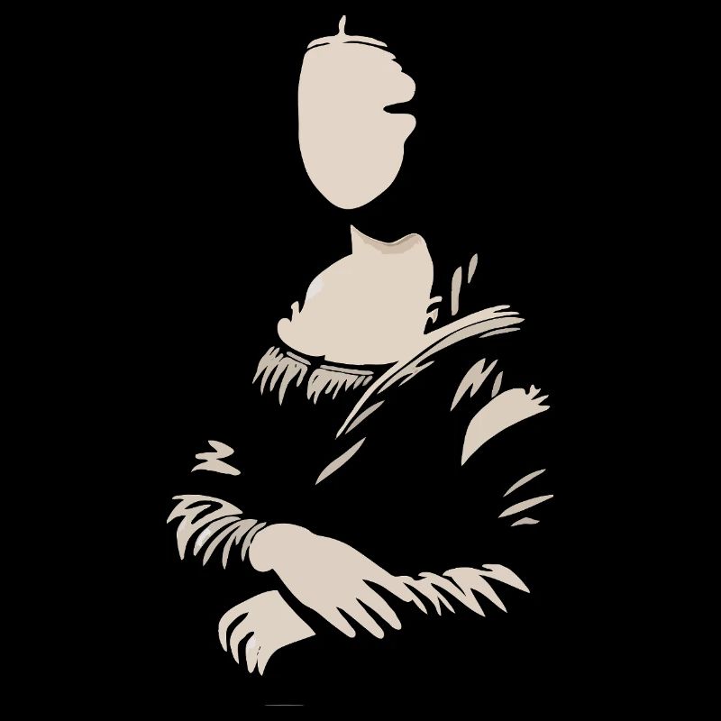 Mona Lisa (La Joconde) blank