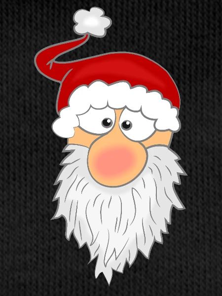 Visage du Père Noël