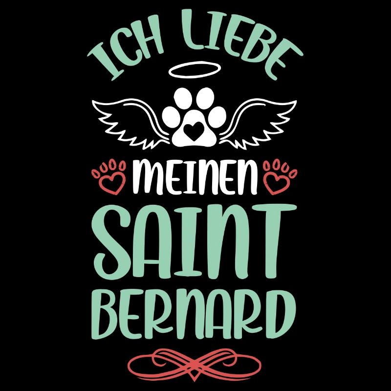 Ich liebe meinen Saint Bernard