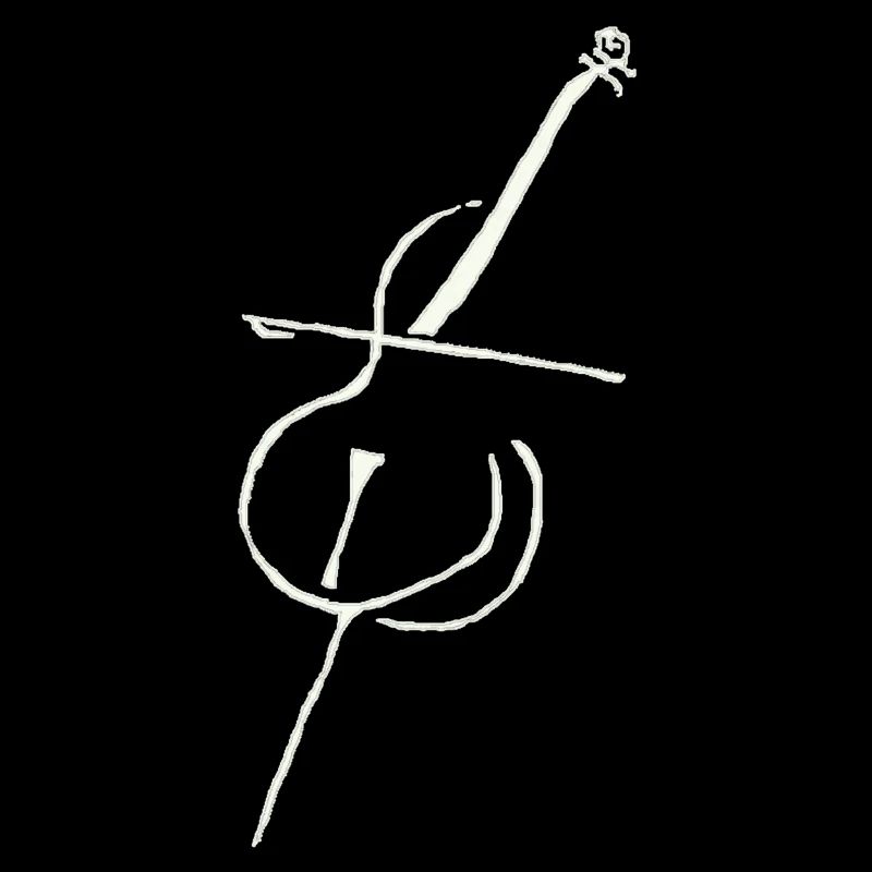 Violoncelle blanc pur