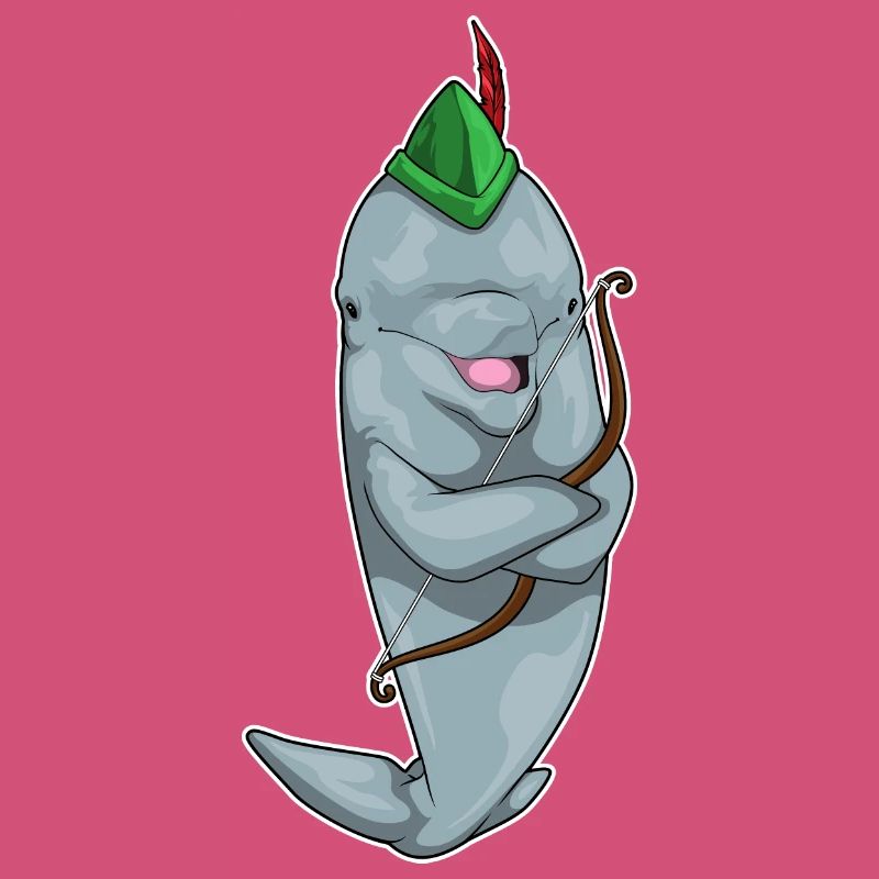 Delfin Bogenschütze Bogen