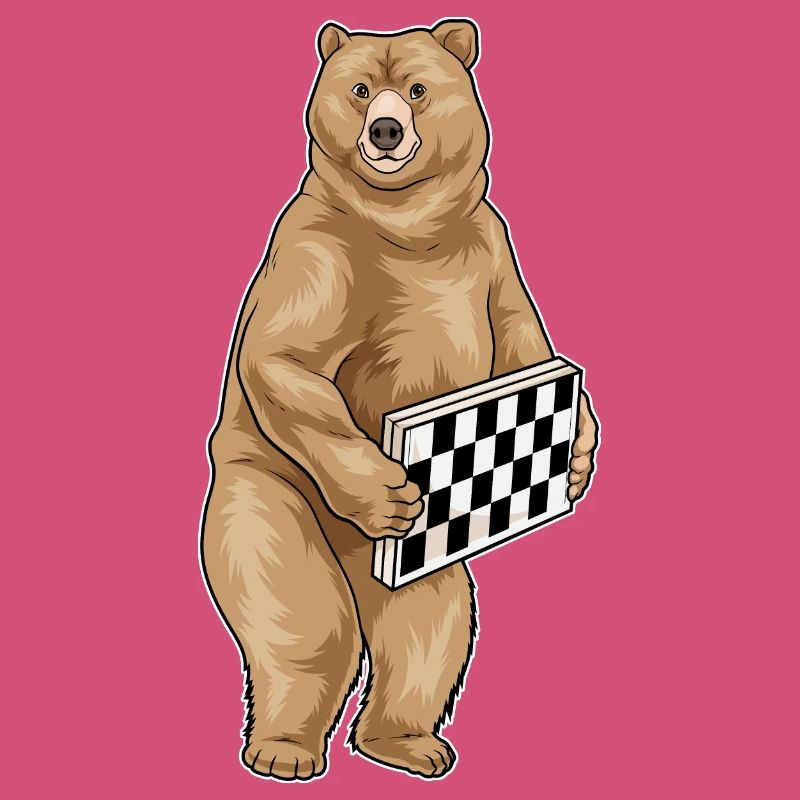 Bear Chessboard Chess Board Game