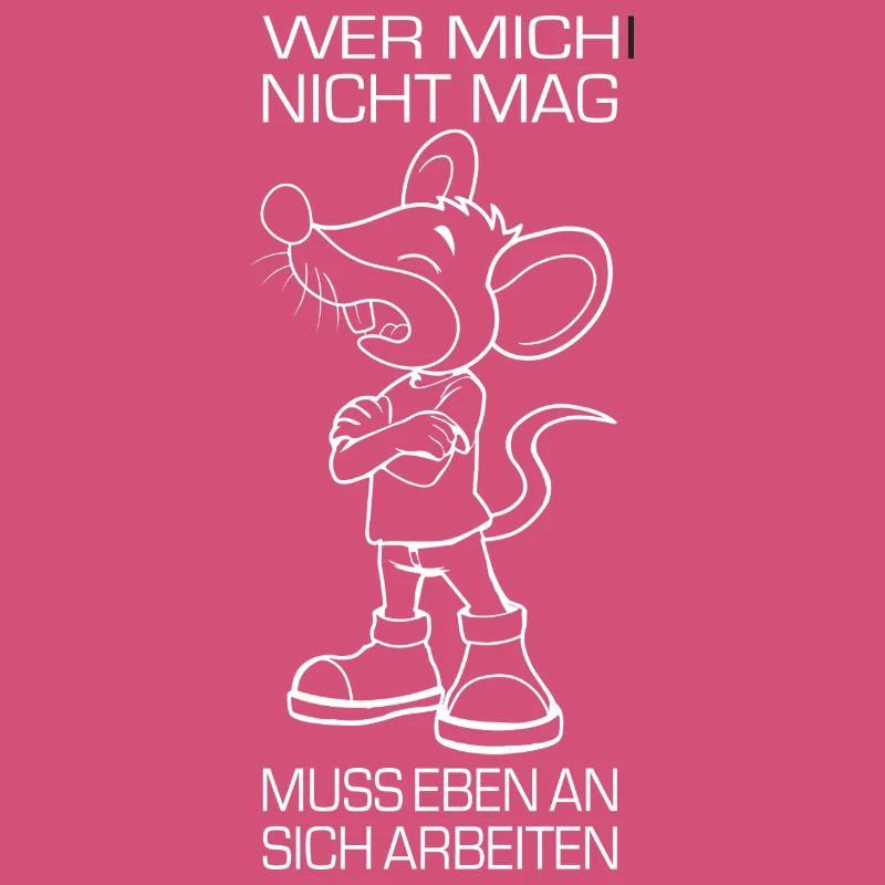 Mouse with work ethic funny saying