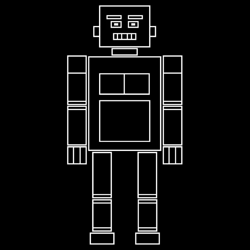 Robot / Blanc / Réduit