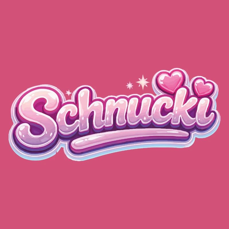 Schnucki Pink Bubble Font