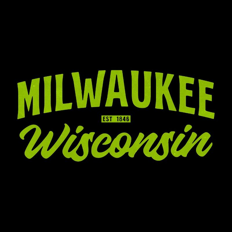 Milwaukee Wisconsin Vintage Script