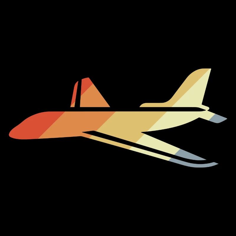 Graphique d’avion vintage