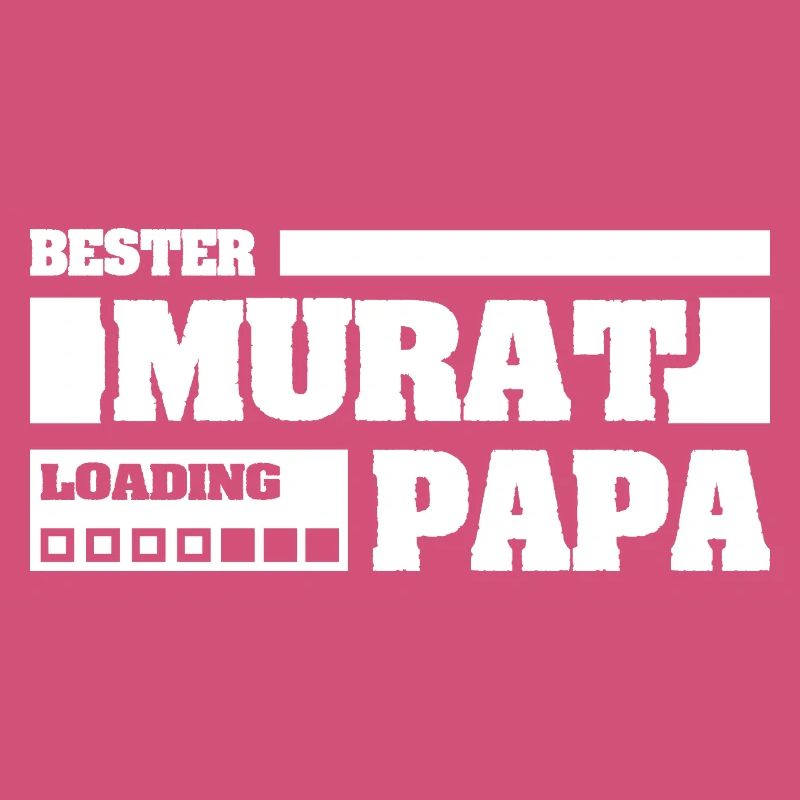 Father picture with funny loading bar for Murat
