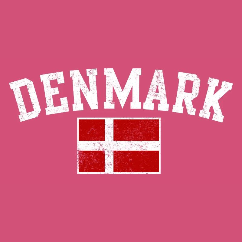 Typographie du drapeau arche du Danemark