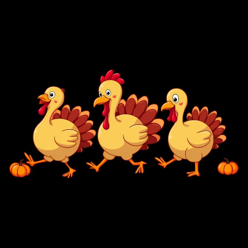 Bébé dinde de Thanksgiving