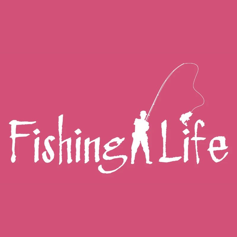 Fishing Life Logo Tee