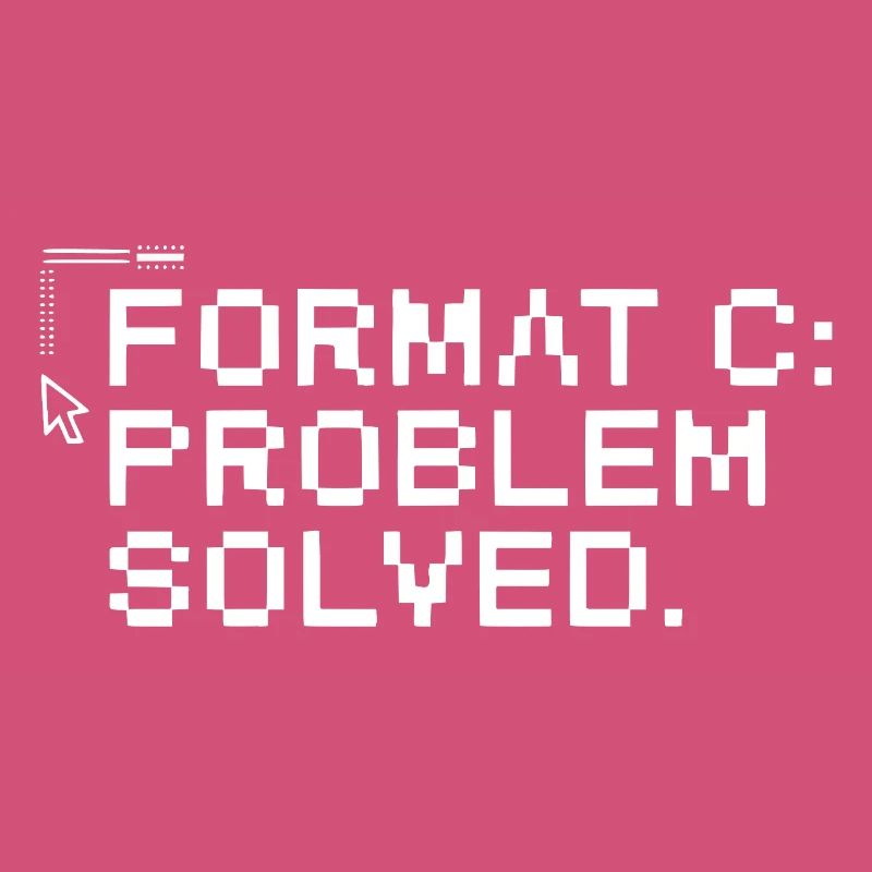 Format c: problem solved.