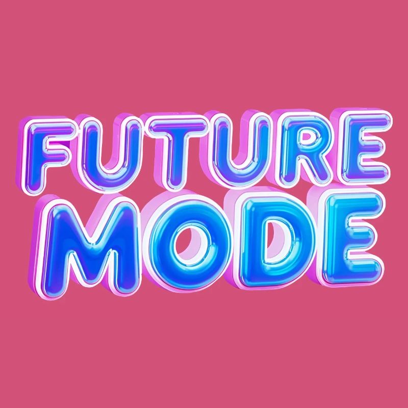 Néon de mode future