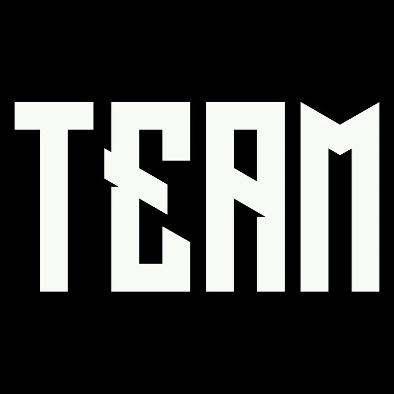 TEAM Lettres majuscules