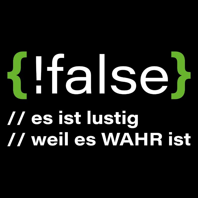 false - Funny programmer saying
