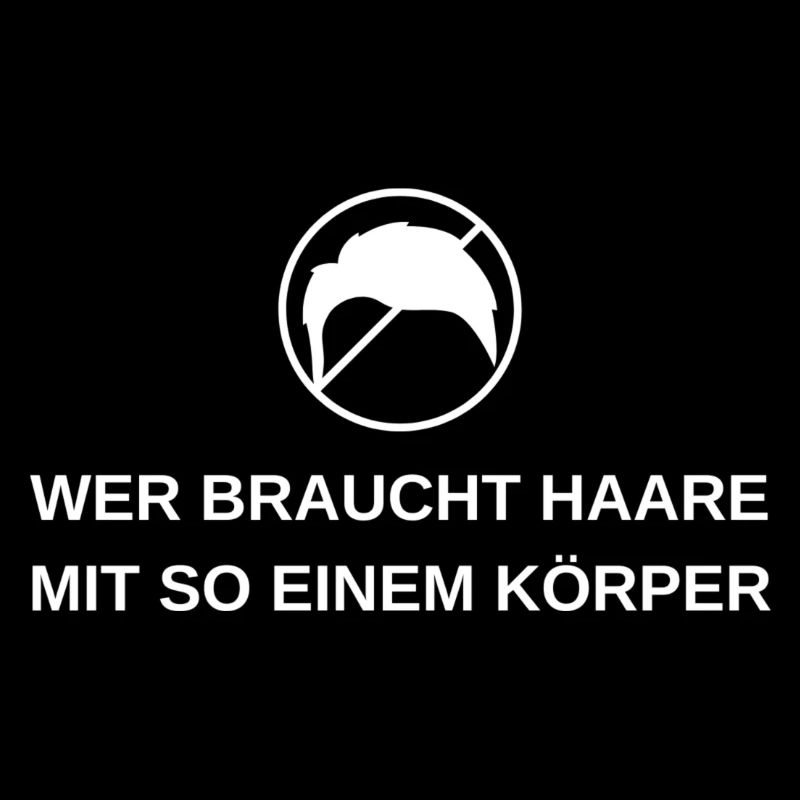 Wer braucht Haare mit so einem Körper Glatze Kahl