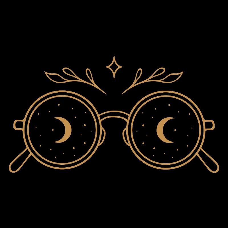 Lunettes sorcières avec lunes - Midsummer Vibes