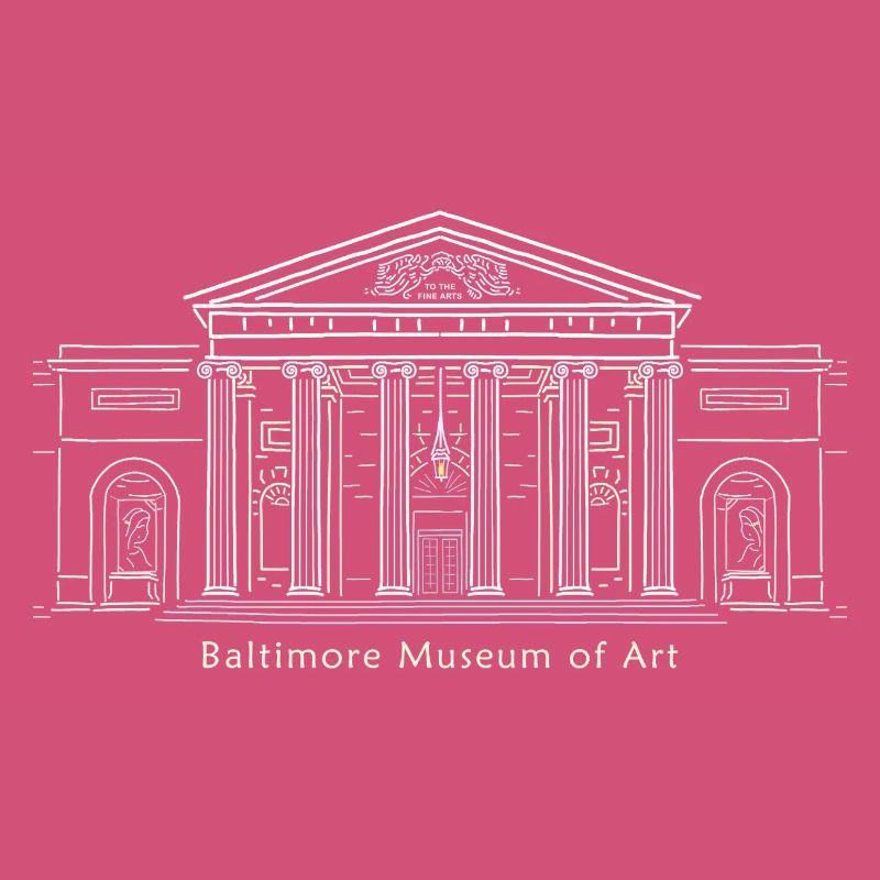 Musée d’art de Baltimore, dessin à la main, États-Unis