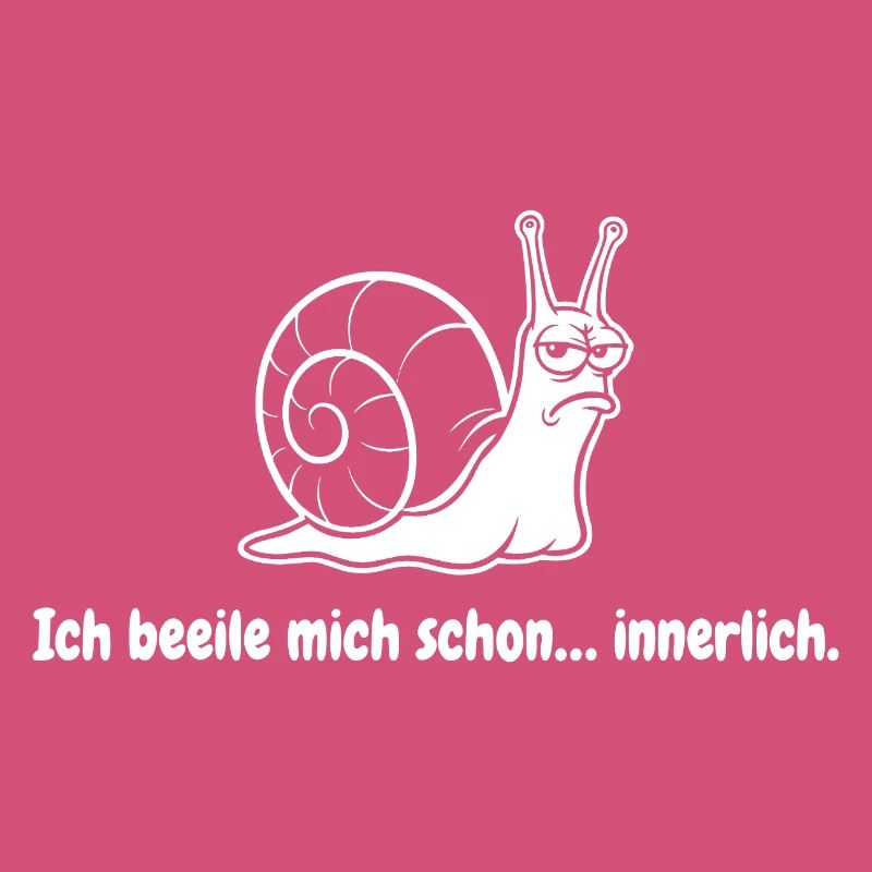 Grim Snail in Minimal Style