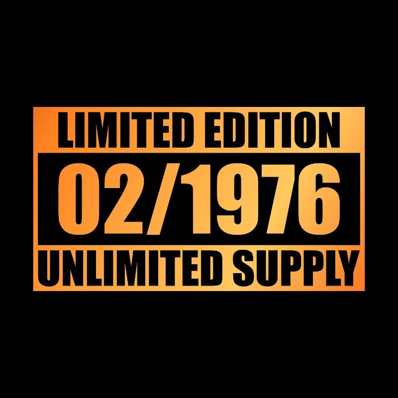 50th Anniversary Limited Edition - ꝏ Supply 02/1976