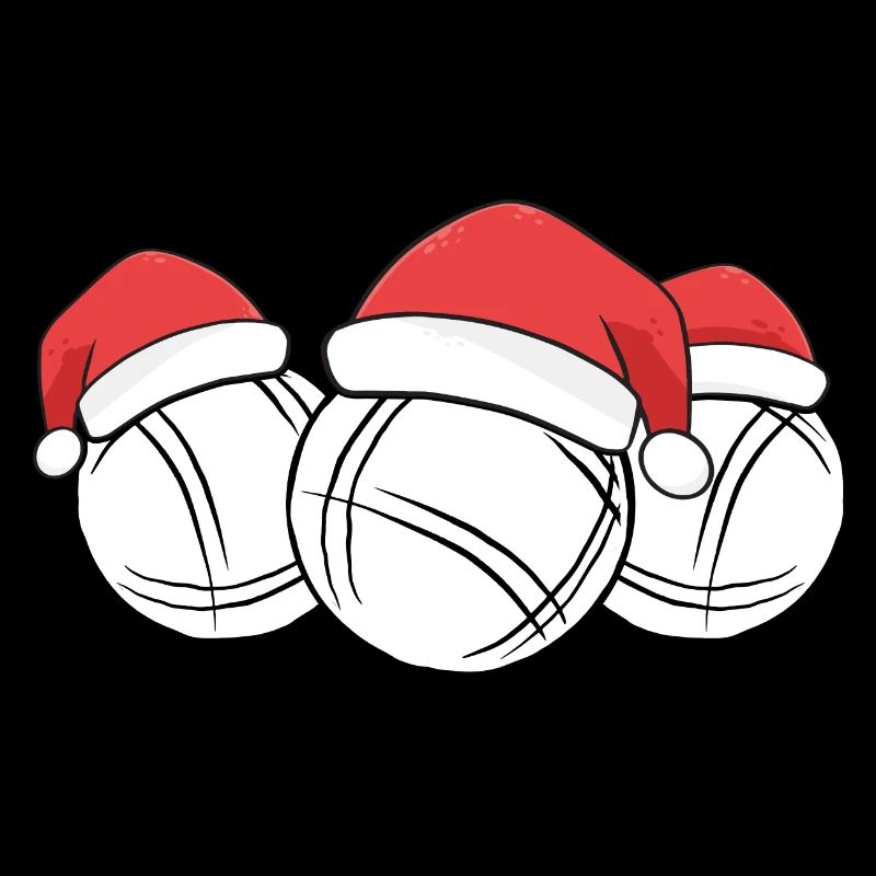 Boule Santa Petanque Outfit for Bouler for boules
