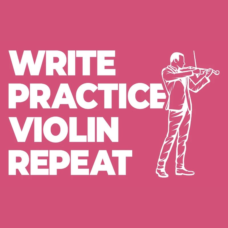 Writing Practice Repeating Violin
