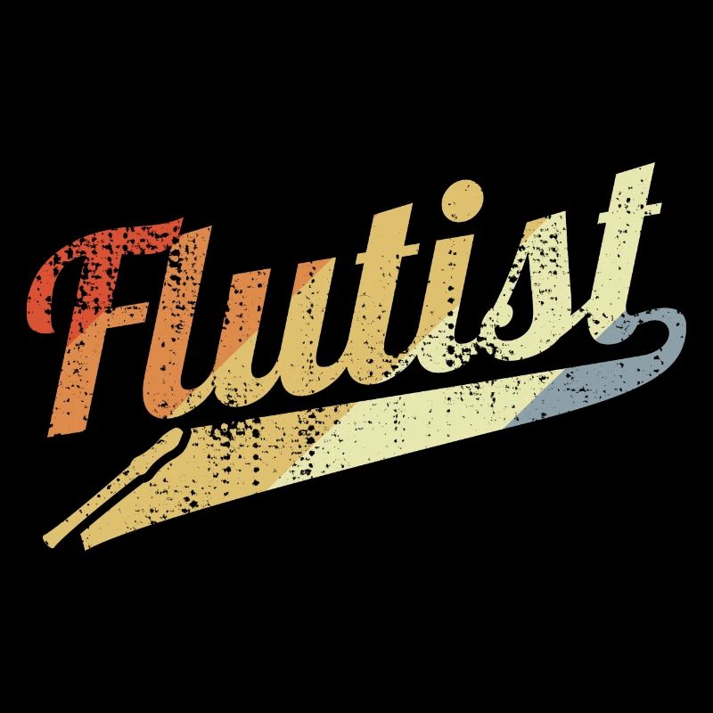 Retro Flötist