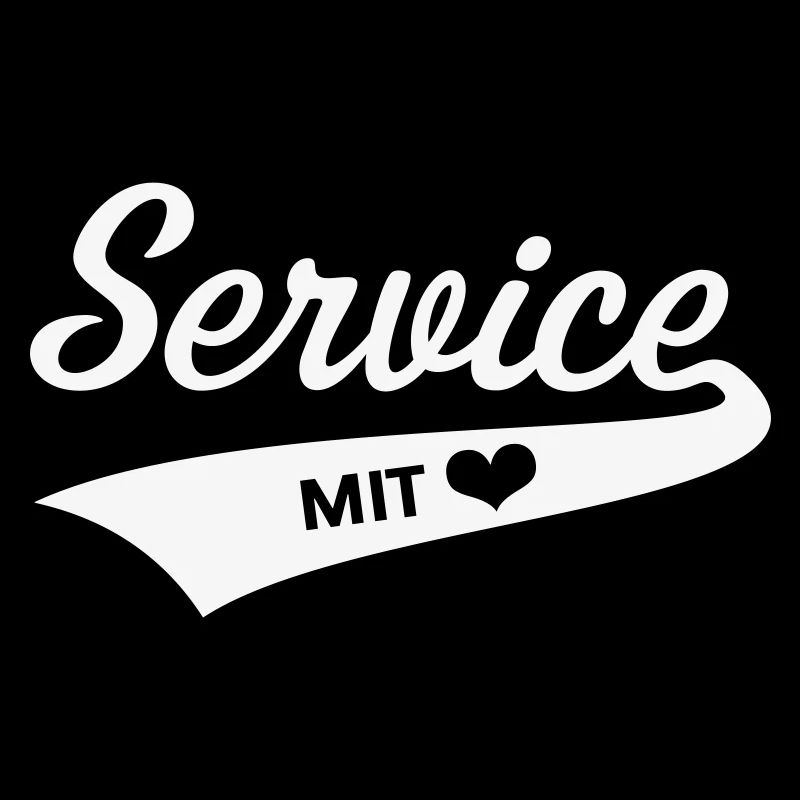 Service with Heart (Workwear / White)