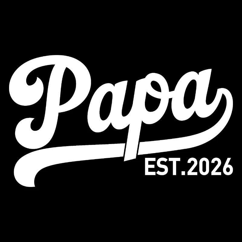 Papa 2026 Werdender Papa 2026