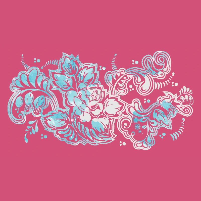 Blue Flower Pattern