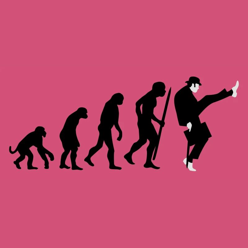 Evolution of silly walks