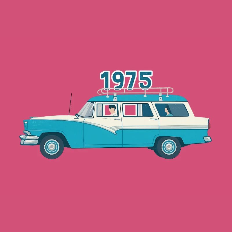 1975 Oldtimer mit Holzdach