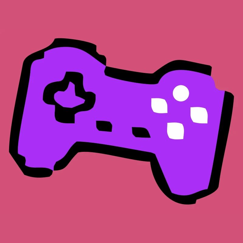Weird Retro Controller Gamer