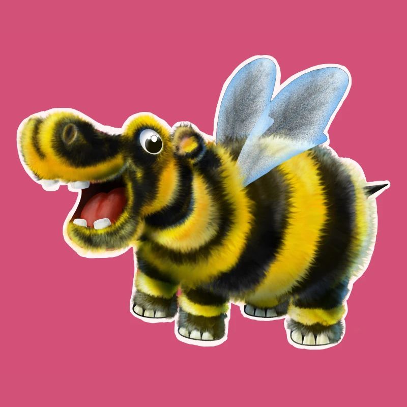 L’hippopotame bourdon