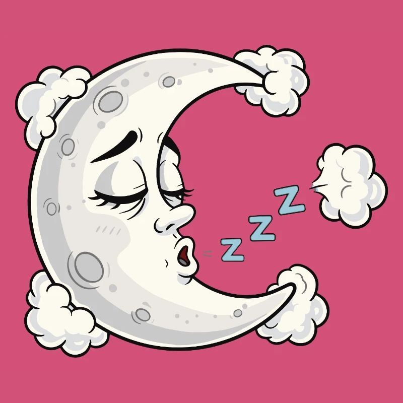 Dessin animé Rêve de Biser de Lune Sommeil