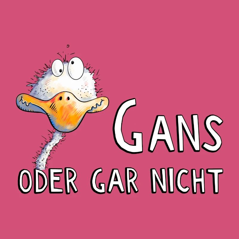 Gans Oder Gar Nicht I Gänse Wortspiel