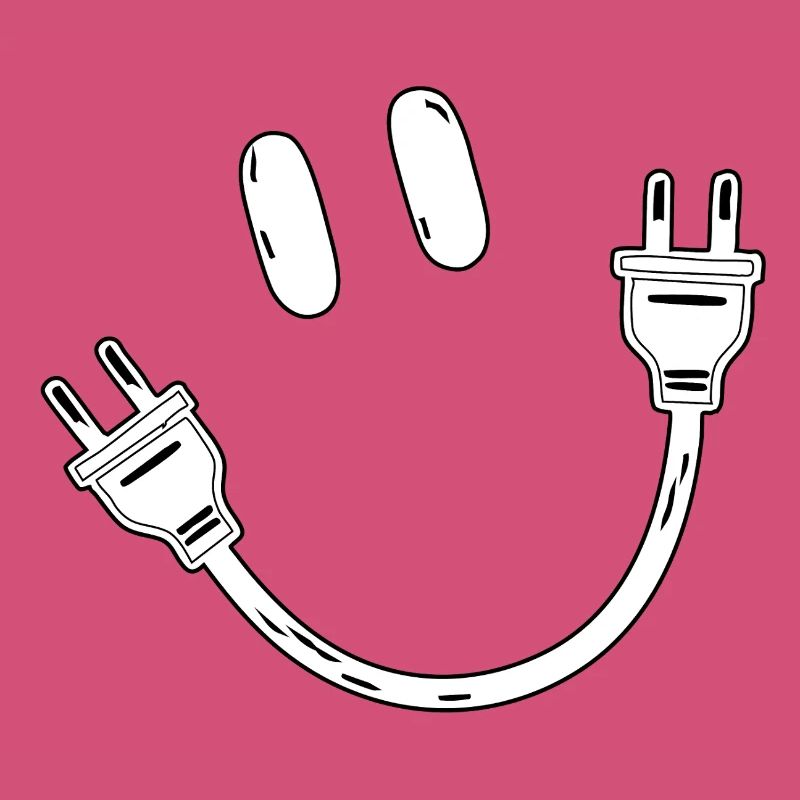 Strom Schuko Stecker Steckdose Elektrik Geschenk