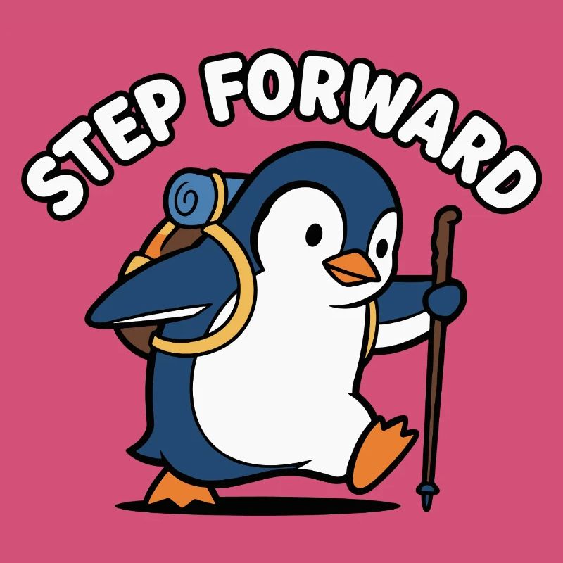 Forward Step Penguin