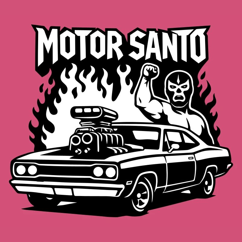 Motor Santo Fire Hotrod