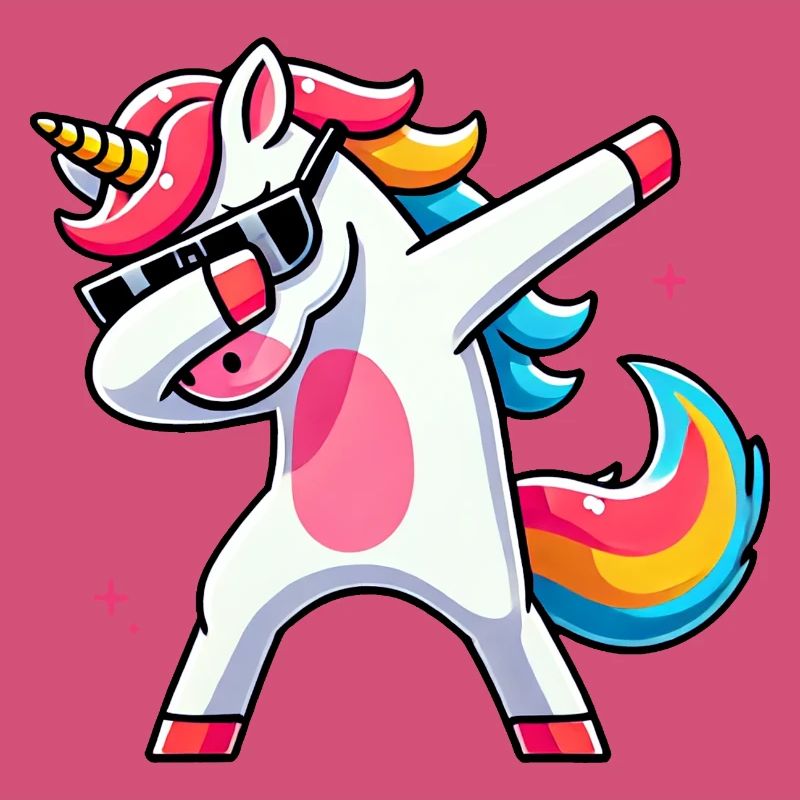 Dab Einhorn Dabbing Einhörner Unicorn Mädchen