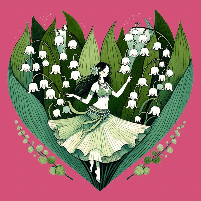 Lily Vale danseuse dans Heart Bloom