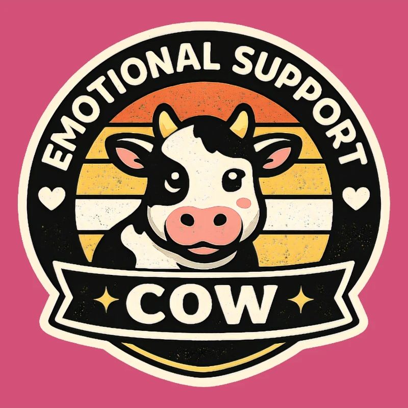 Vache chanceuse